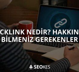 Backlink Nedir? Backlink Türleri Nelerdir?